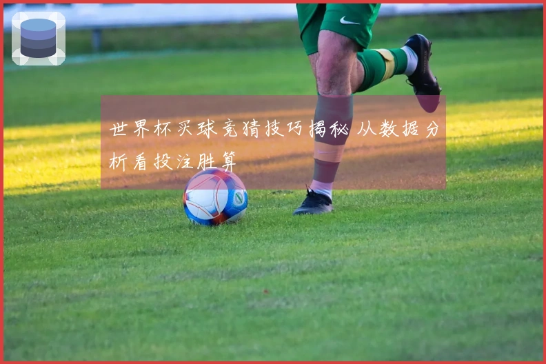 世界杯买球竞猜技巧揭秘 从数据分析看投注胜算